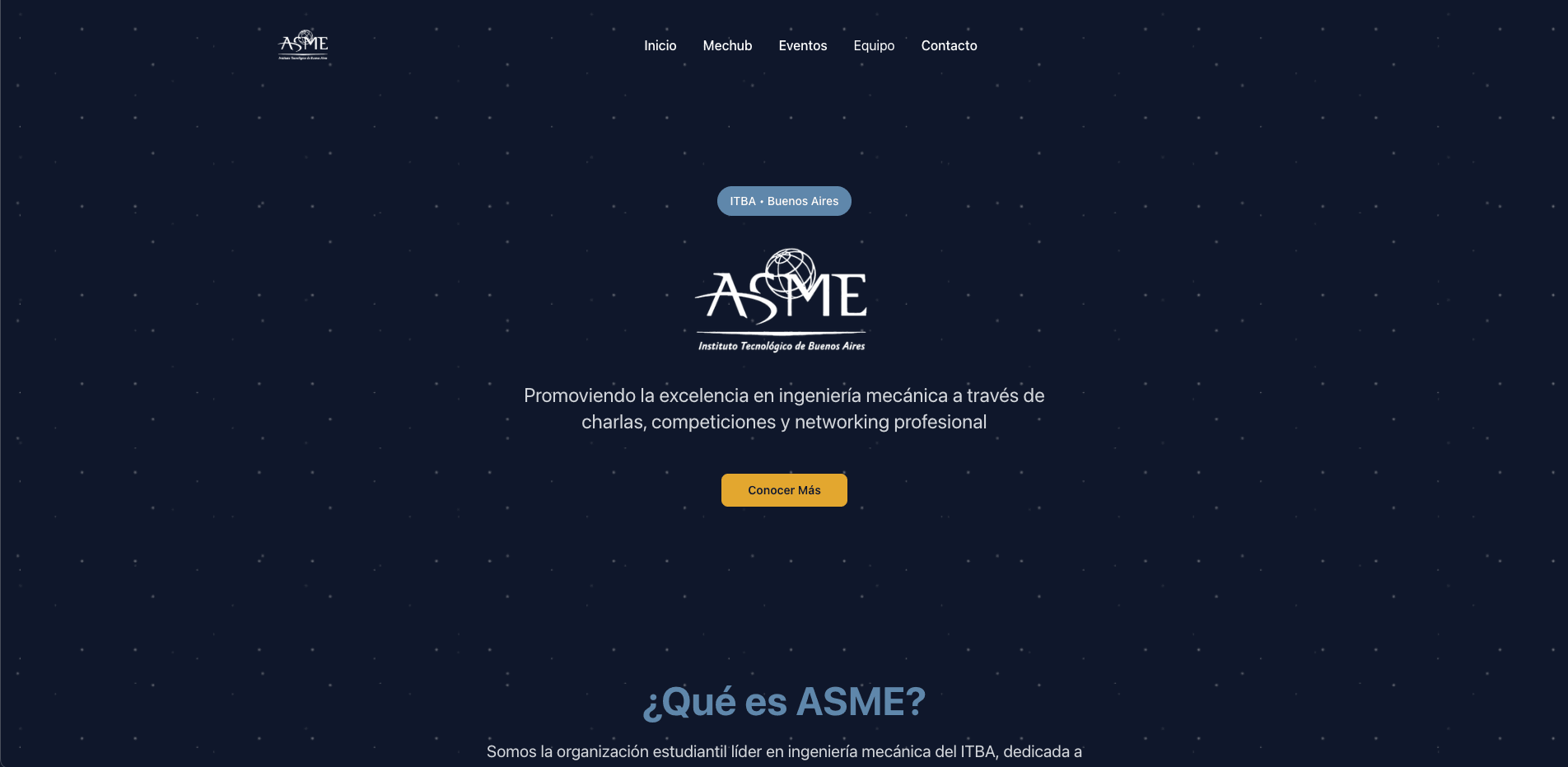 ITBA's ASME web site