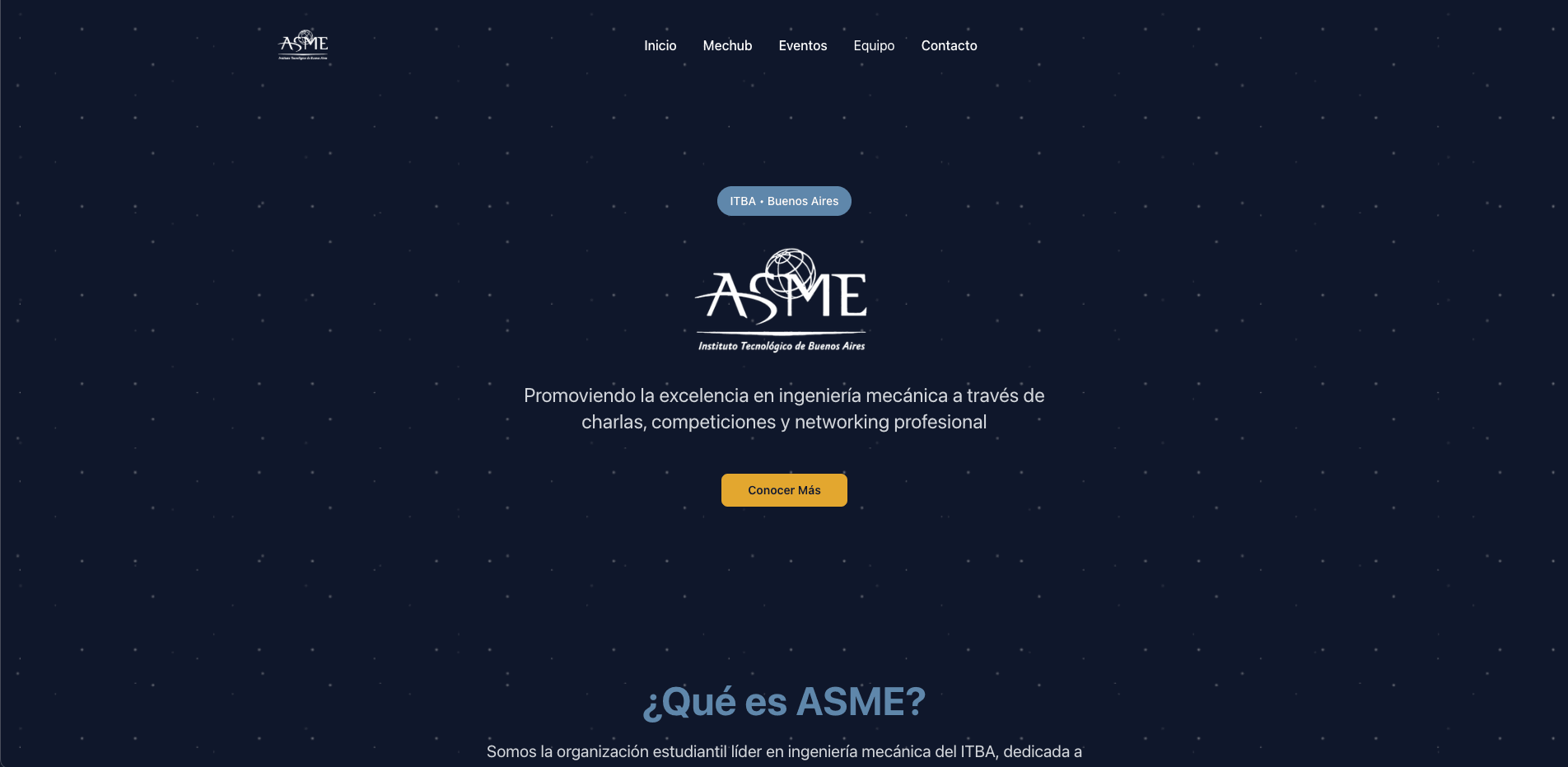 ITBA's ASME web site